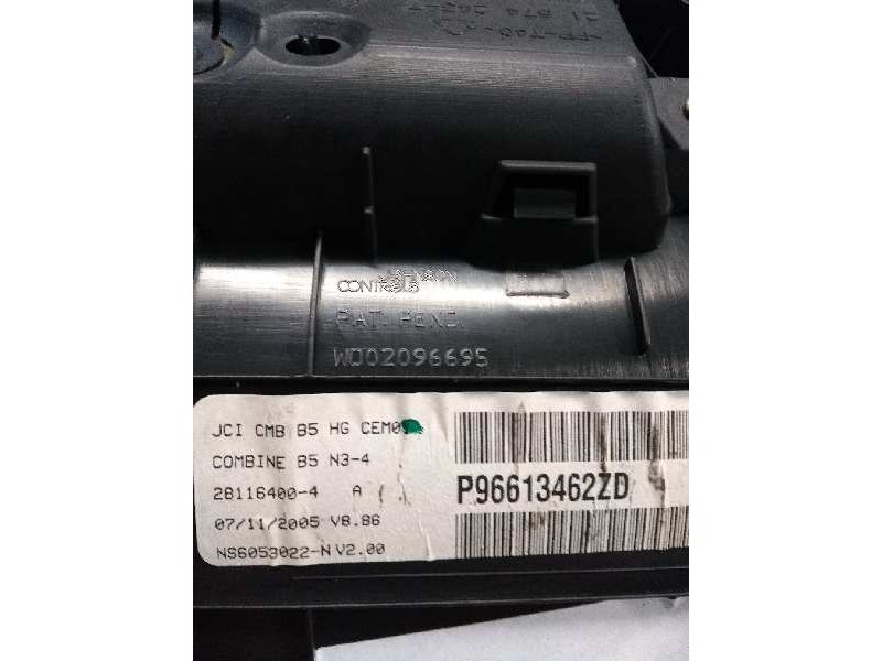 Recambio de cuadro instrumentos para citroen c4 coupe 1.6 16v cat (nfu / tu5jp4) referencia OEM IAM P96613462ZD 281164004A 28114