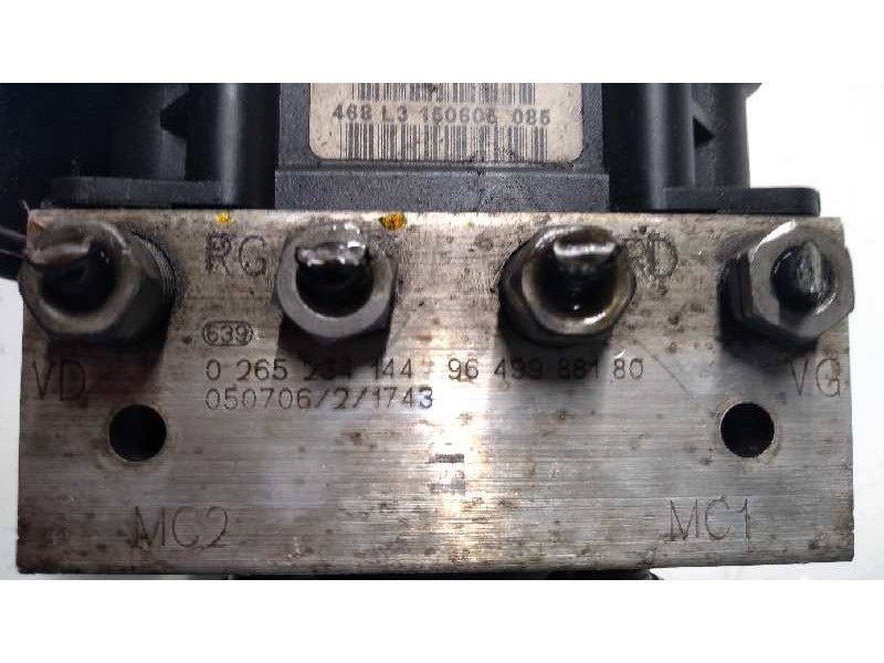 Recambio de abs para citroen c4 berlina sx referencia OEM IAM 0265234144 0265950370 9649988180
