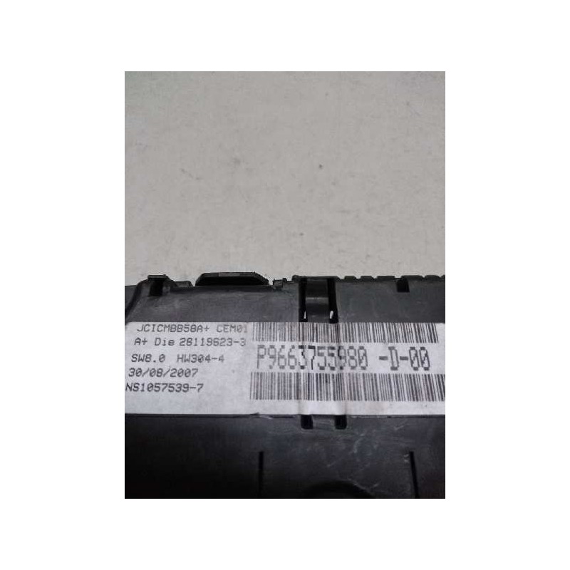 Recambio de cuadro instrumentos para citroen c4 grand picasso 1.6 16v hdi fap referencia OEM IAM P9663755980 D00 281196233