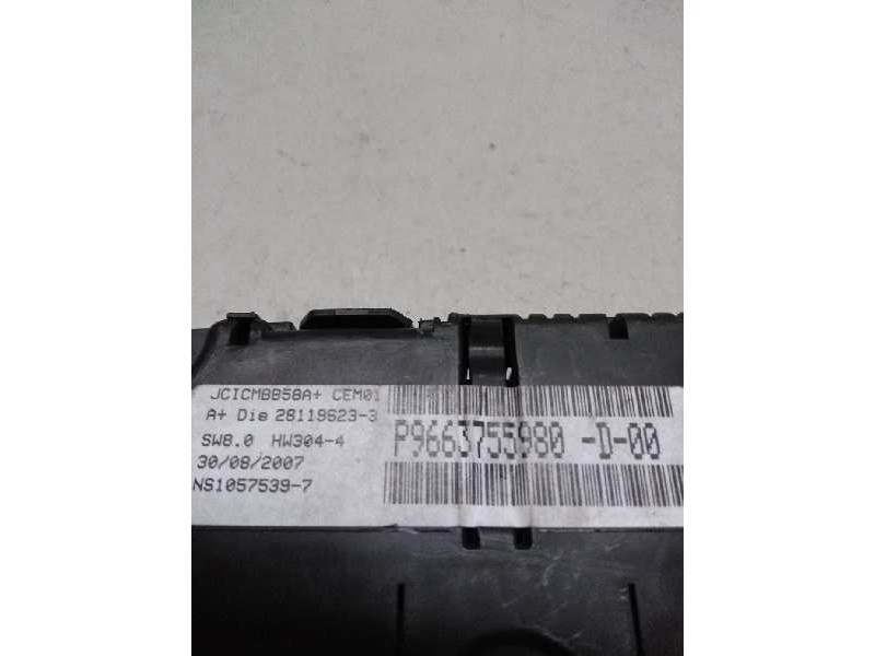 Recambio de cuadro instrumentos para citroen c4 grand picasso 1.6 16v hdi fap referencia OEM IAM P9663755980 D00 281196233