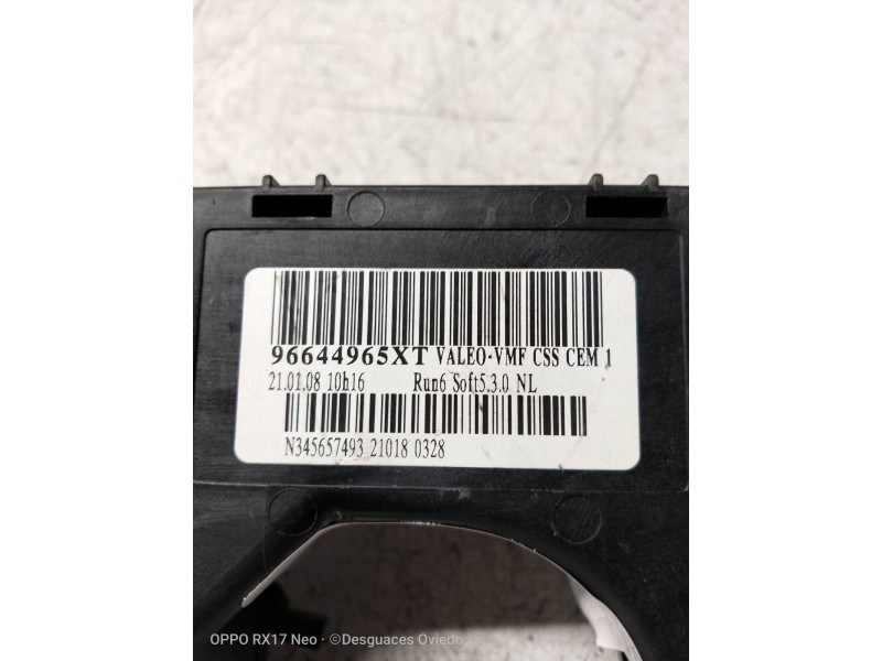 Recambio de mando luces para citroen c4 picasso exclusive referencia OEM IAM 96644965XT  