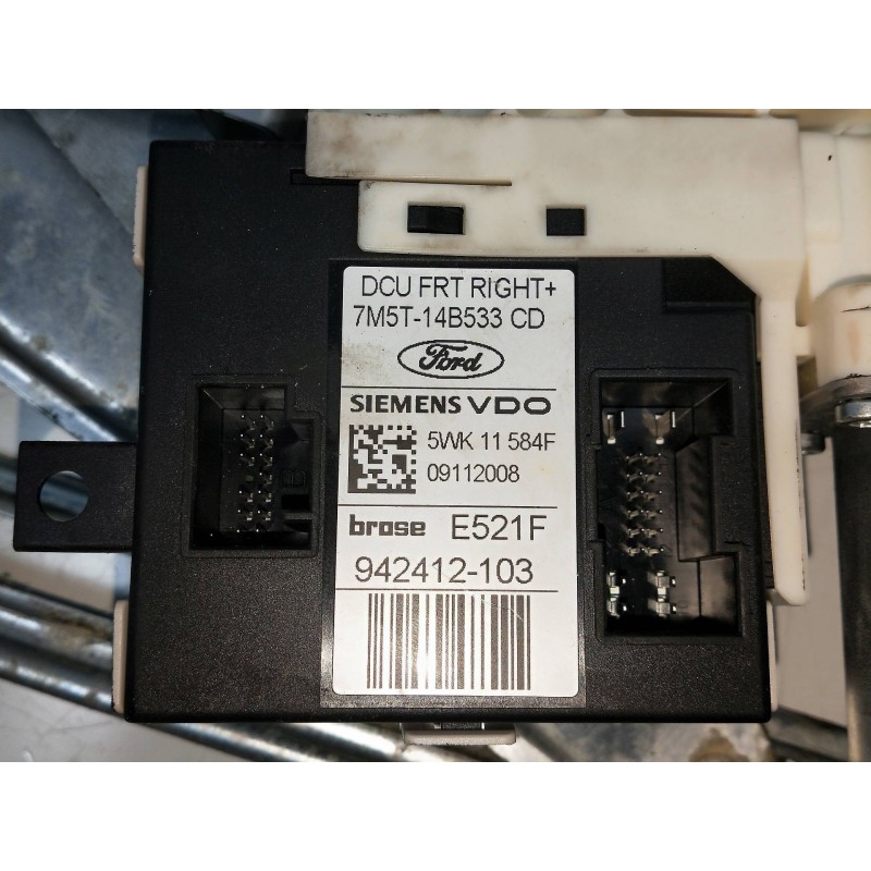 Recambio de elevalunas delantero derecho para ford focus berlina (cap) 2.0 cat referencia OEM IAM 7M5T14B533CD 994812101 3P