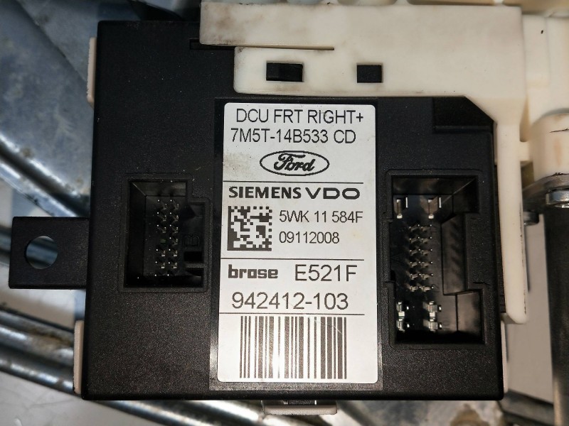 Recambio de elevalunas delantero derecho para ford focus berlina (cap) 2.0 cat referencia OEM IAM 7M5T14B533CD 994812101 3P