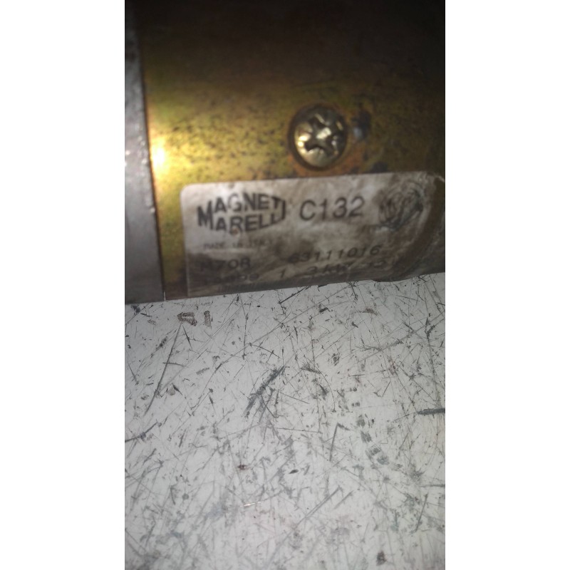 Recambio de motor arranque para fiat brava (182) 1.6 16v / 16v 100 sx referencia OEM IAM 63111016 MAGNETI MARELLI  Recambio de motor arranque para fiat brava (182) 1.6 16v / 16v 100 sx referencia OEM IAM 63111016 MAGNETI MARELLI
