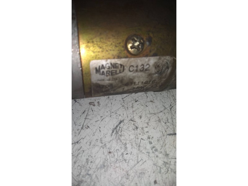 Recambio de motor arranque para fiat brava (182) 1.6 16v / 16v 100 sx referencia OEM IAM 63111016 MAGNETI MARELLI  Recambio de motor arranque para fiat brava (182) 1.6 16v / 16v 100 sx referencia OEM IAM 63111016 MAGNETI MARELLI