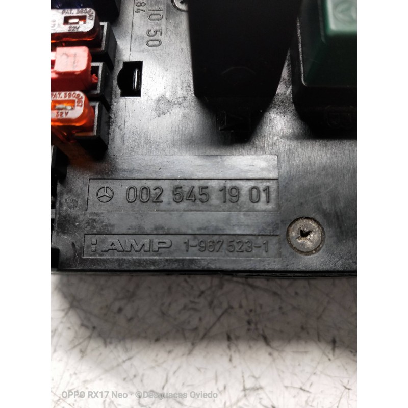 Recambio de caja reles / fusibles para mercedes clase e (w210) berlina 430 (210.070) referencia OEM IAM 0025451901 19675231 