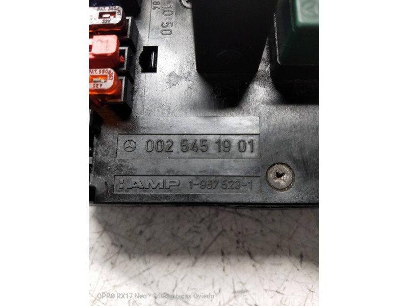 Recambio de caja reles / fusibles para mercedes clase e (w210) berlina 430 (210.070) referencia OEM IAM 0025451901 19675231 