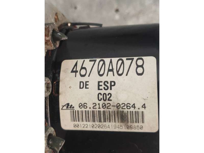 Recambio de abs para mitsubishi grandis (na0w) 2.0 di-d inform referencia OEM IAM 06210904313 06210202644 4670A078