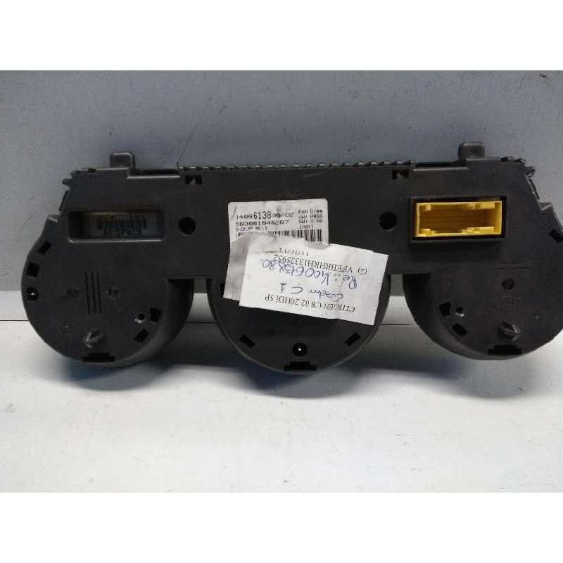 Recambio de cuadro instrumentos para citroen c8 2.0 hdi fap cat (rhr / dw10bted4) referencia OEM IAM 1400613880 E02 503001040207