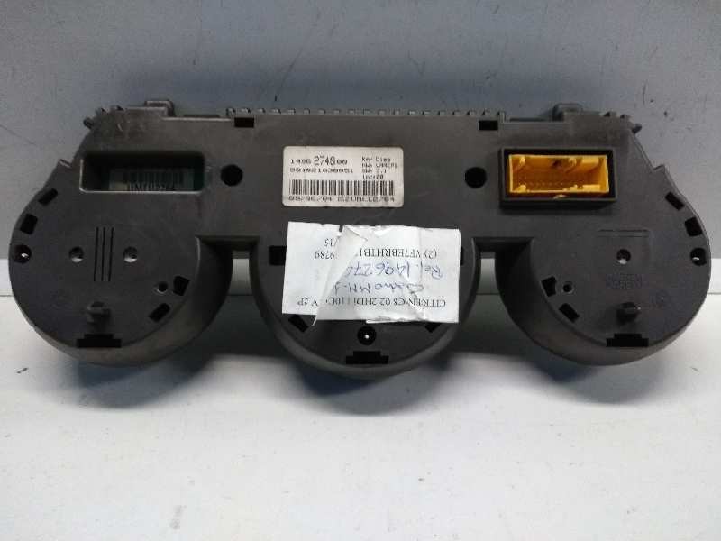 Recambio de cuadro instrumentos para citroen c8 2.0 hdi fap cat referencia OEM IAM 1496274080 501021630051 