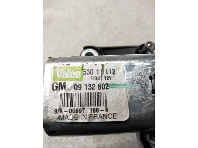 Recambio de motor limpia trasero para opel meriva cosmo referencia OEM IAM 09132802  