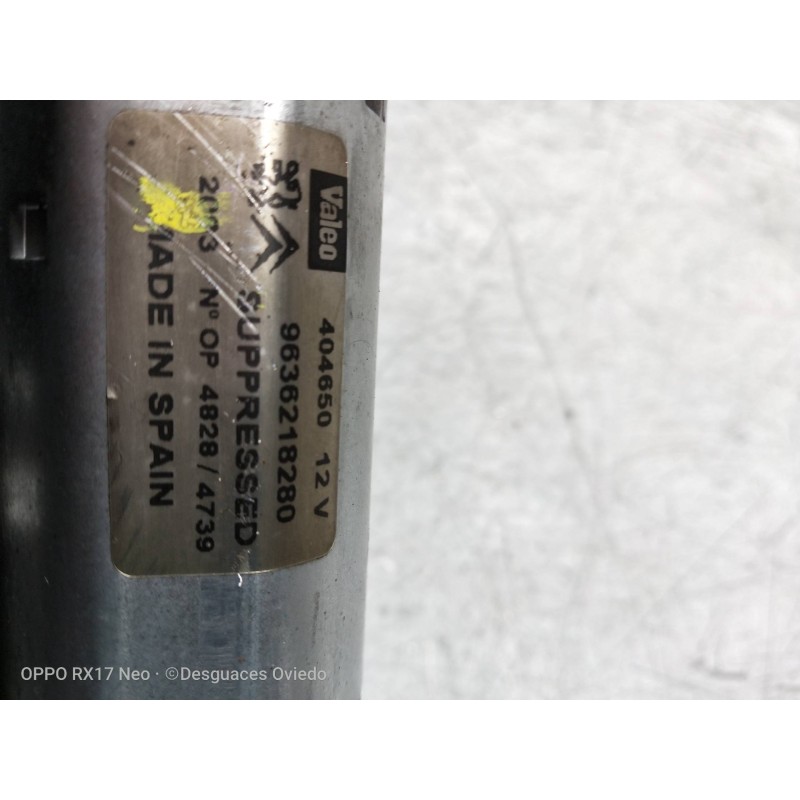 Recambio de motor limpia trasero para citroen xsara berlina 1.4 hdi vivace referencia OEM IAM 9636213280 9636218280 