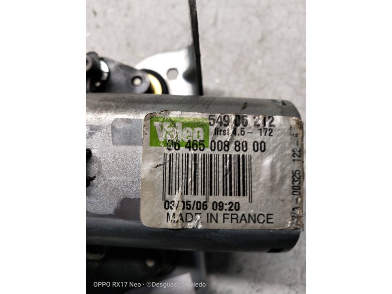 Recambio de motor limpia trasero para peugeot 407 sw st confort referencia OEM IAM 964650088000  