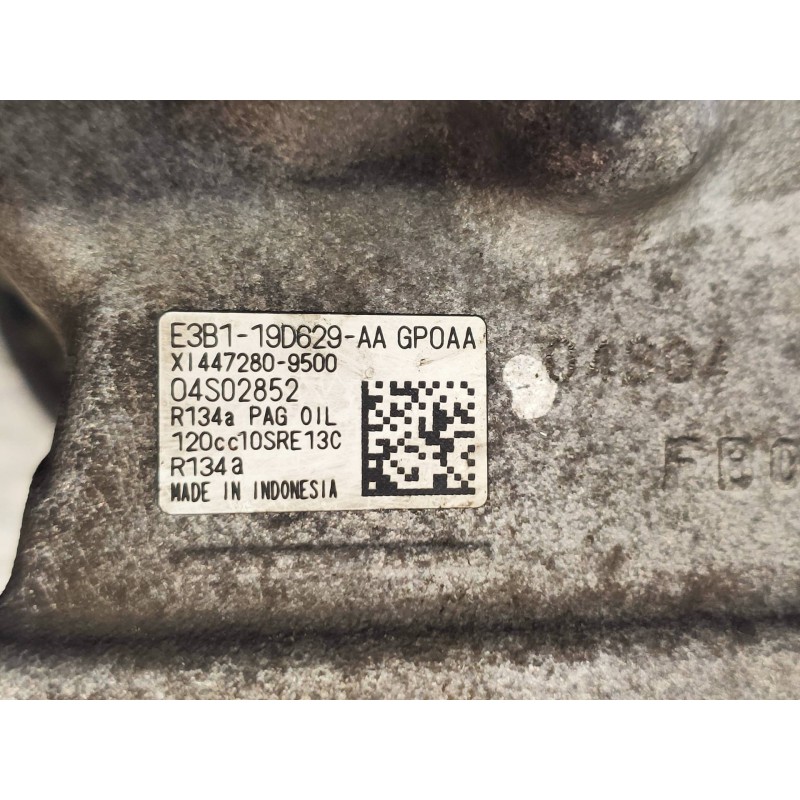 Recambio de compresor aire acondicionado para ford transit courier ambiente referencia OEM IAM 4472809500 E3B119D629AA 04S02852 