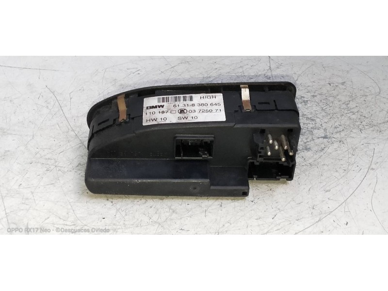Recambio de mando elevalunas delantero izquierdo para bmw serie 5 berlina (e39) 530d referencia OEM IAM 61318380645  