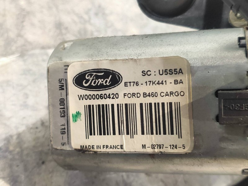 Recambio de motor limpia trasero para ford transit courier ambiente referencia OEM IAM ET7617K441BA W000060420 1884835