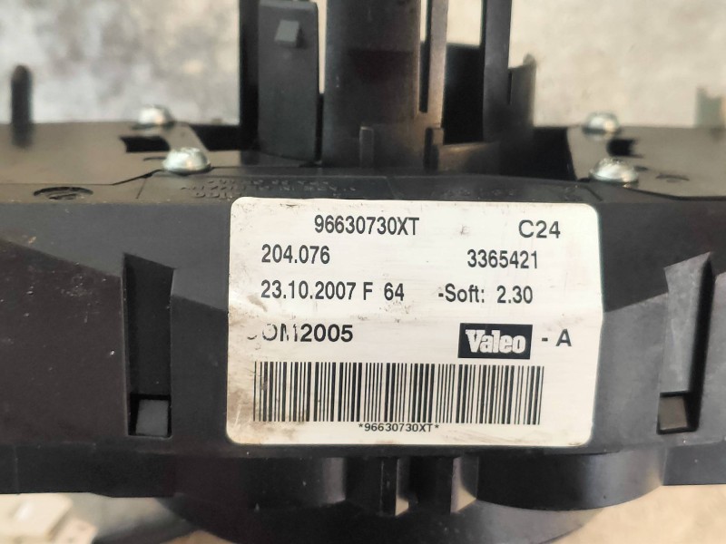 Recambio de mando luces para peugeot 207 urban referencia OEM IAM 96630730XT  