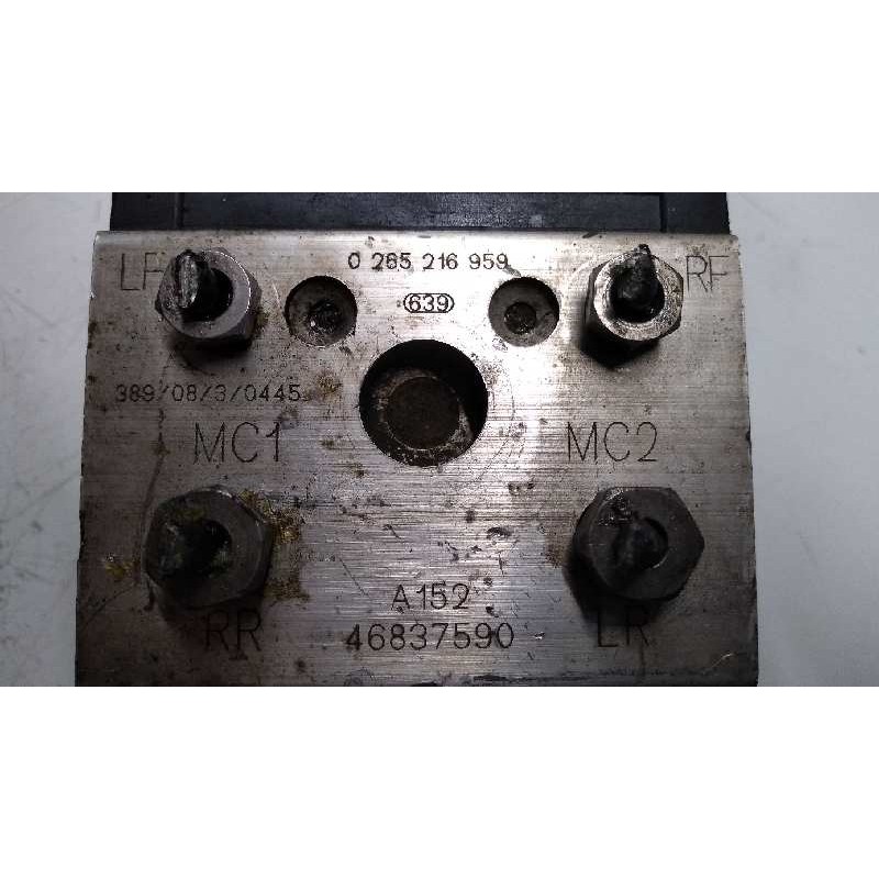 Recambio de abs para fiat multipla (186) 1.6 16v elx / 100 16v elx referencia OEM IAM 0265216959 0273004684 46837590