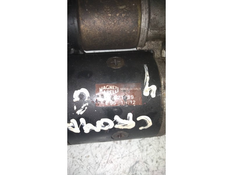 Recambio de motor arranque para fiat croma (182) i.e. referencia OEM IAM 0221539 MAGNETI MSRELLI  Recambio de motor arranque para fiat croma (182) i.e. referencia OEM IAM 0221539 MAGNETI MSRELLI