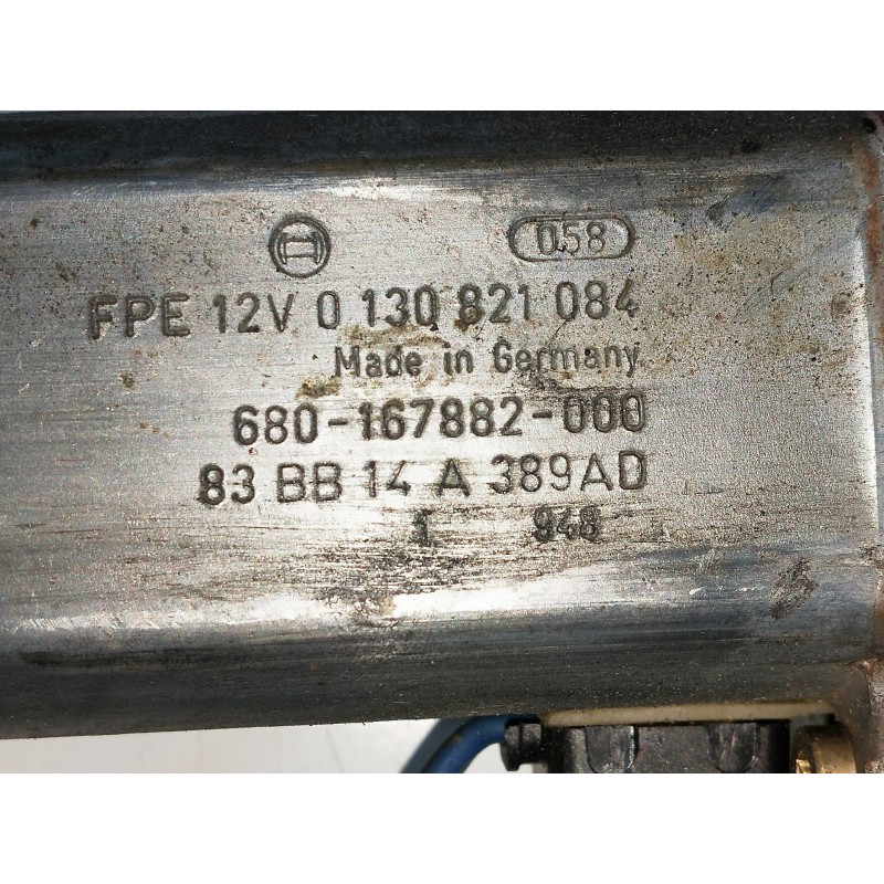 Recambio de elevalunas delantero izquierdo para ford sierra turnier 2.0 cat referencia OEM IAM 83BB14A389AD 680167882000 3P