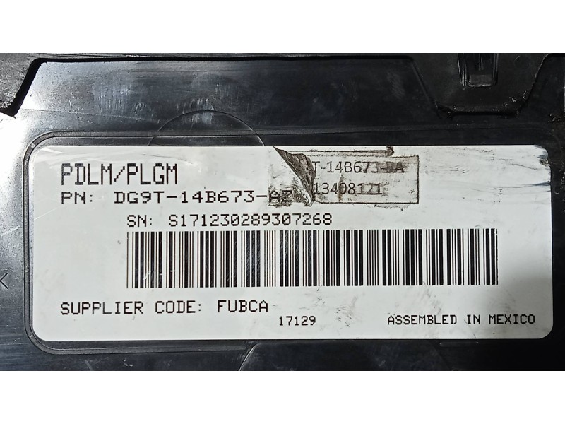 Recambio de modulo electronico para ford s-max titanium 4x4 referencia OEM IAM DG9T14B673AZ  