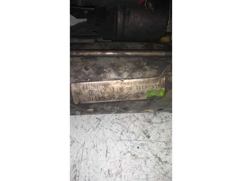 Recambio de motor arranque para fiat doblo (119) 1.3 16v multijet dynamic pan. referencia OEM IAM 55204116 21960  Recambio de motor arranque para fiat doblo (119) 1.3 16v multijet dynamic pan. referencia OEM IAM 55204116 21960