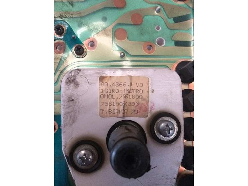 Recambio de cuadro instrumentos para fiat regata berlina 1.3 referencia OEM IAM 7561008 6043660 