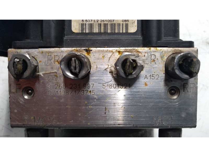 Recambio de abs para fiat fiorino 1.3 16v jtd cat referencia OEM IAM 0265231997 0265800662 51801321