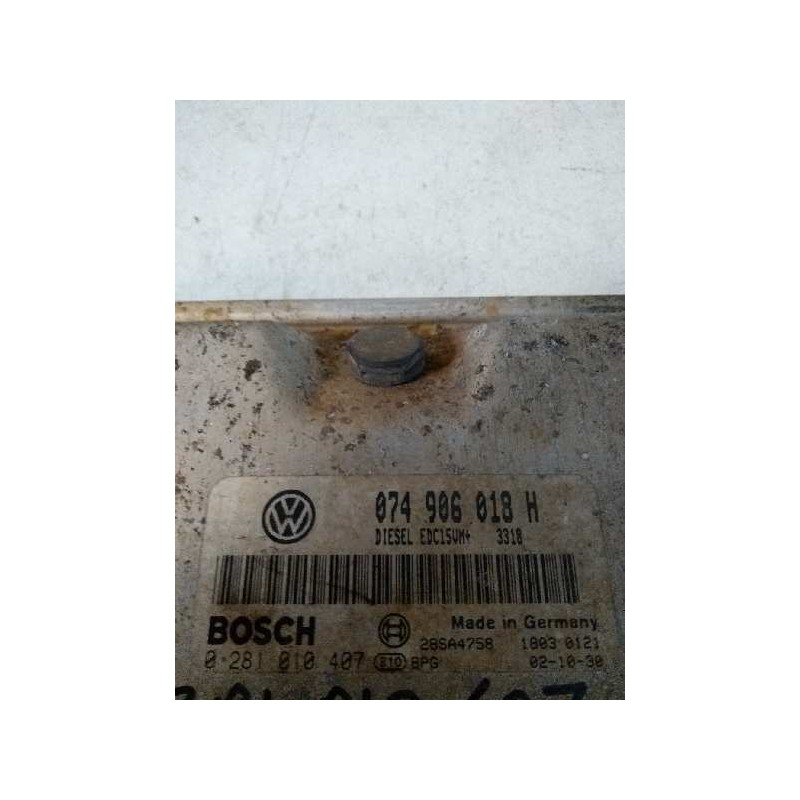 Recambio de centralita motor uce para volkswagen lt caja cerrada / combi (mod. 1997) 2.5 tdi referencia OEM IAM 0281010407 07490