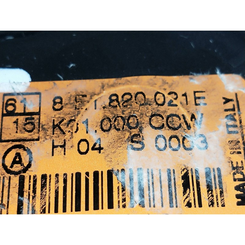 Recambio de motor calefaccion para audi a4 berlina (8e) 2.0 tdi quattro (dpf) (103kw) referencia OEM IAM 8E1820021E K01000CCW 