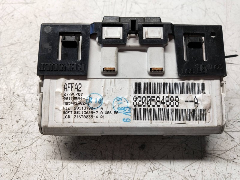 Recambio de pantalla multifuncion para nissan primastar (x..) kasten l1h1 2.7t referencia OEM IAM 820058488 281168891 