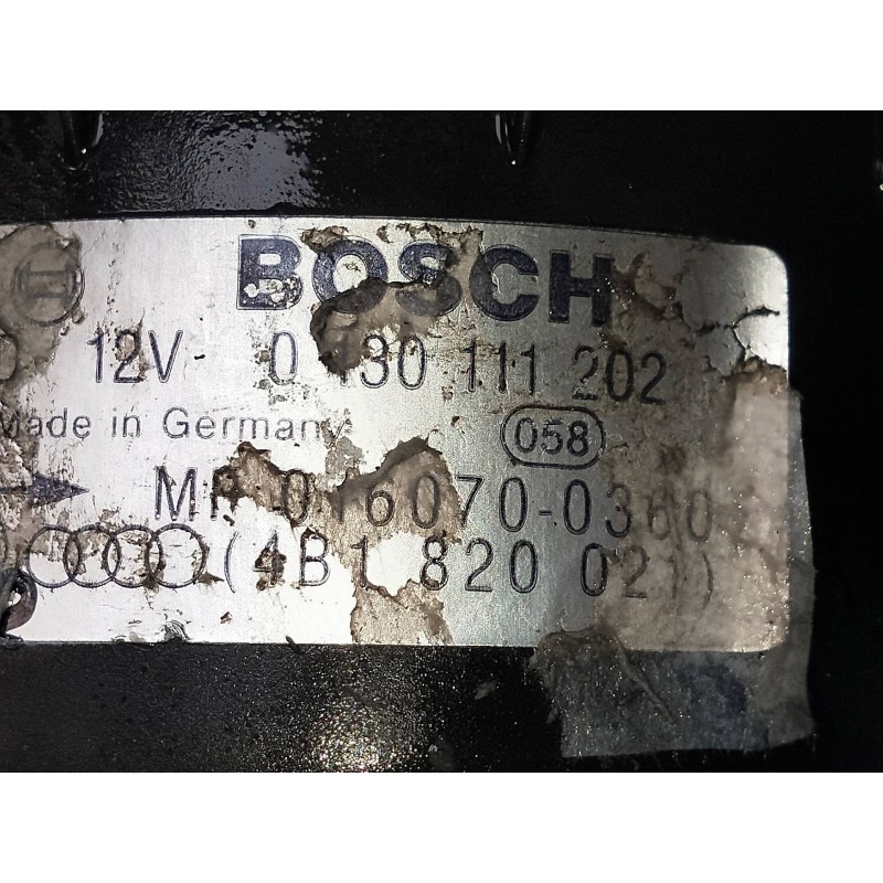 Recambio de motor calefaccion para audi a6 berlina (4b2) 2.5 tdi referencia OEM IAM 4B1820021 0130111202 0160700360