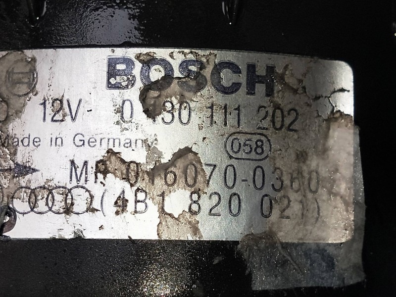 Recambio de motor calefaccion para audi a6 berlina (4b2) 2.5 tdi referencia OEM IAM 4B1820021 0130111202 0160700360