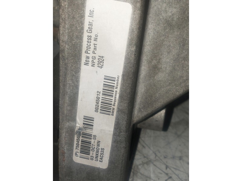 Recambio de caja cambios para bmw x5 (e53) 4.4i automático referencia OEM IAM 1423949 000029 5HP24 1058000029 0569393