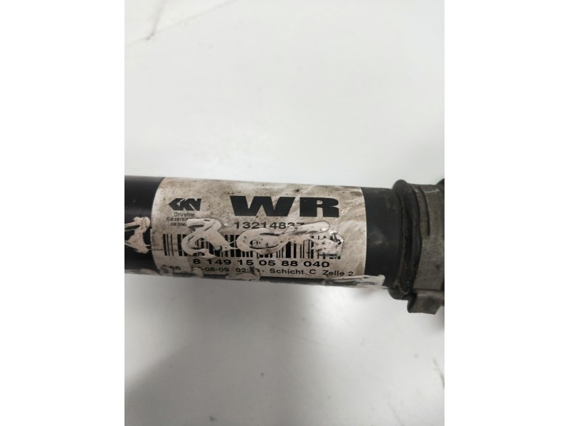 Recambio de transmision delantera derecha para opel zafira b cosmo referencia OEM IAM WR 13214827 