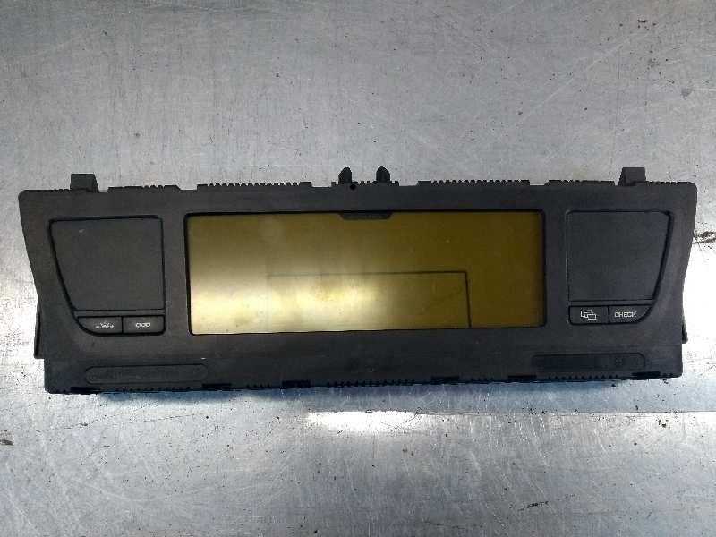 Recambio de cuadro instrumentos para citroen c4 picasso sx referencia OEM IAM P9663755980 D00 281196233