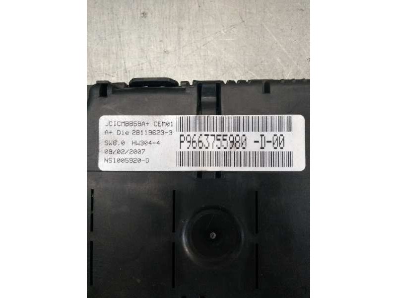 Recambio de cuadro instrumentos para citroen c4 picasso sx referencia OEM IAM P9663755980 D00 281196233