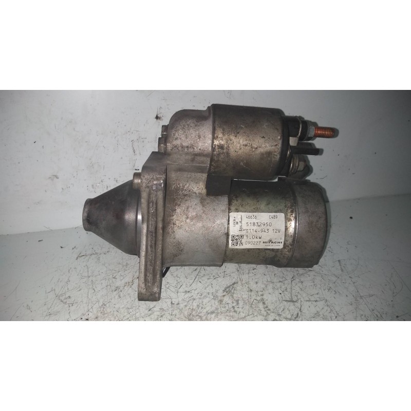 Recambio de motor arranque para fiat panda (169) 1.2 8v natural power dynamic referencia OEM IAM 51832950 46636 