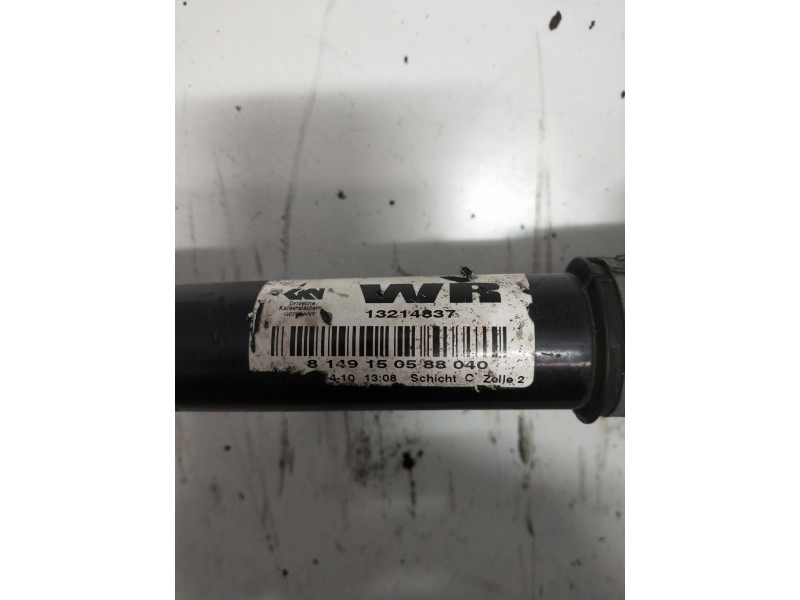 Recambio de transmision delantera derecha para opel zafira b edition ´´111 jahre´´ referencia OEM IAM WR 13214837 
