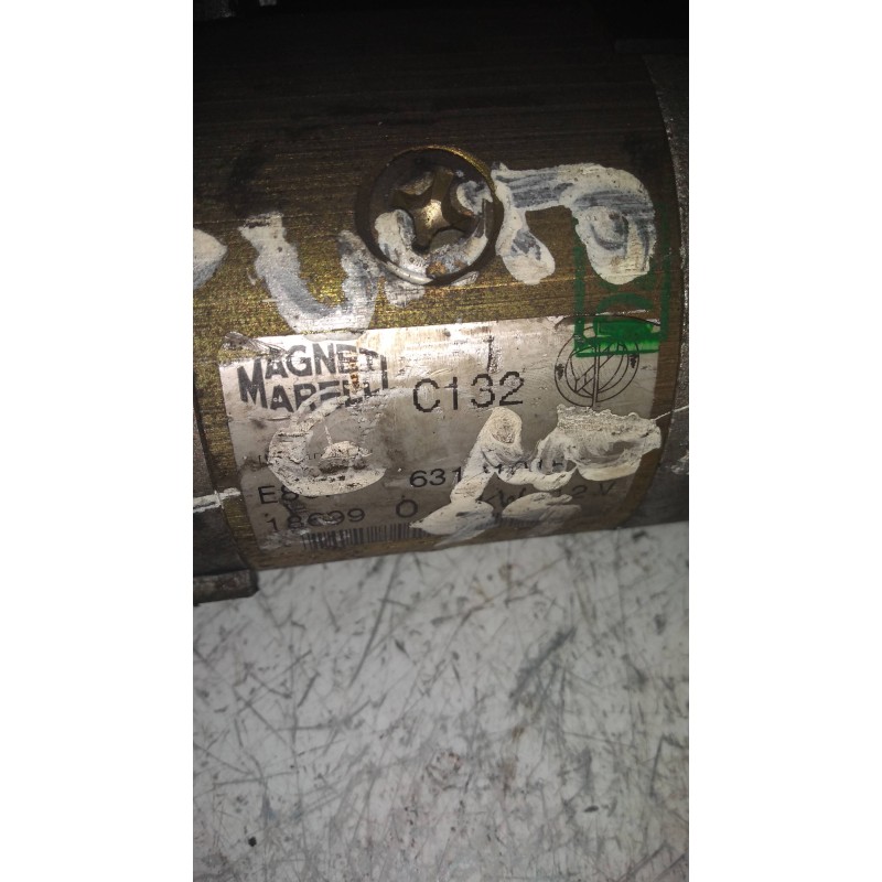 Recambio de motor arranque para fiat punto berlina (188) 1.2 16v elx referencia OEM IAM C132 63103031  Recambio de motor arranque para fiat punto berlina (188) 1.2 16v elx referencia OEM IAM C132 63103031