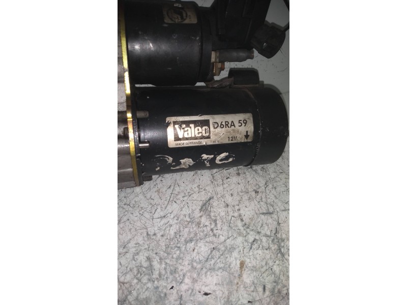 Recambio de motor arranque para fiat punto berlina (188) 1.2 16v elx referencia OEM IAM D6RA59 VALEO  Recambio de motor arranque para fiat punto berlina (188) 1.2 16v elx referencia OEM IAM D6RA59 VALEO