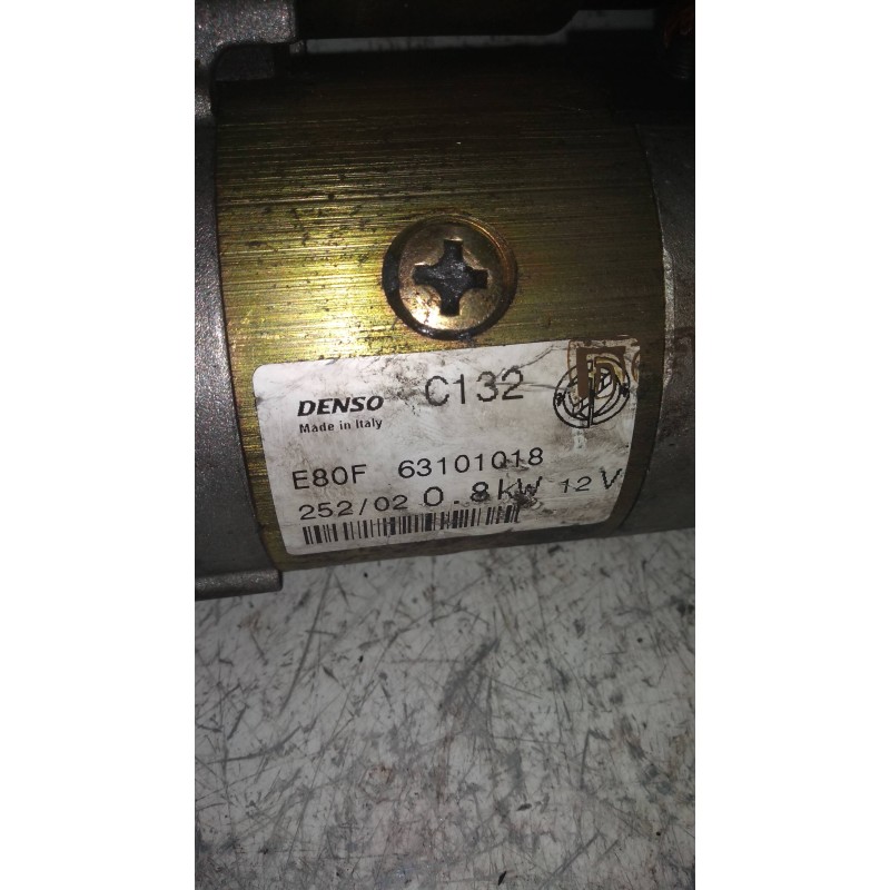 Recambio de motor arranque para fiat punto berlina (188) 1.2 16v elx referencia OEM IAM C132 63101018 