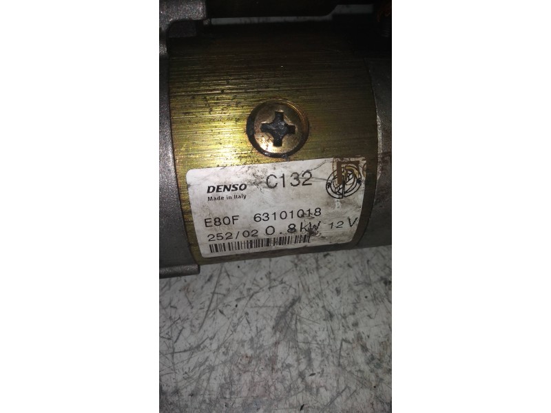 Recambio de motor arranque para fiat punto berlina (188) 1.2 16v elx referencia OEM IAM C132 63101018 