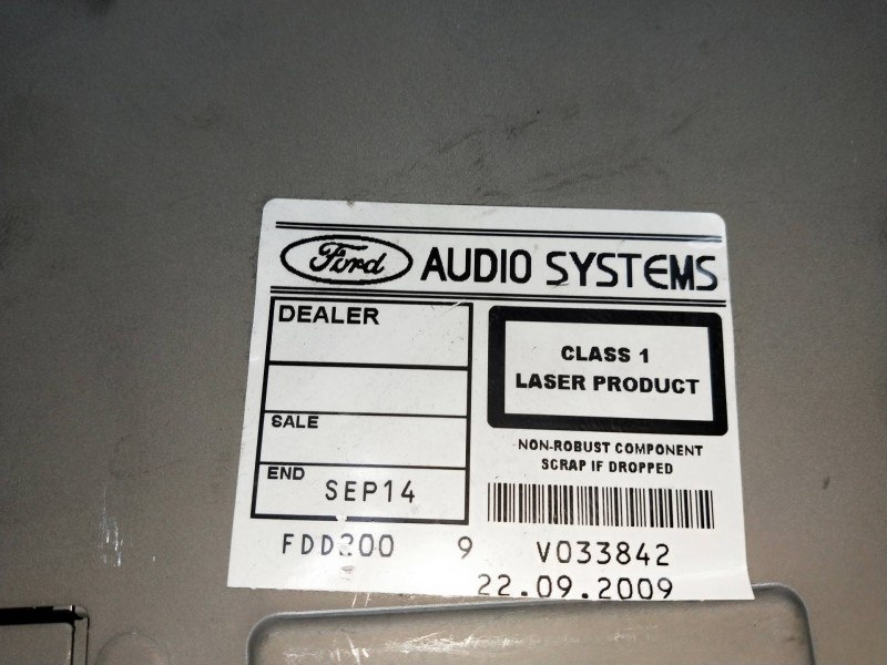 Recambio de sistema audio / radio cd para ford focus lim. (cb4) 1.6 tdci cat referencia OEM IAM 8M5T18C815AC  