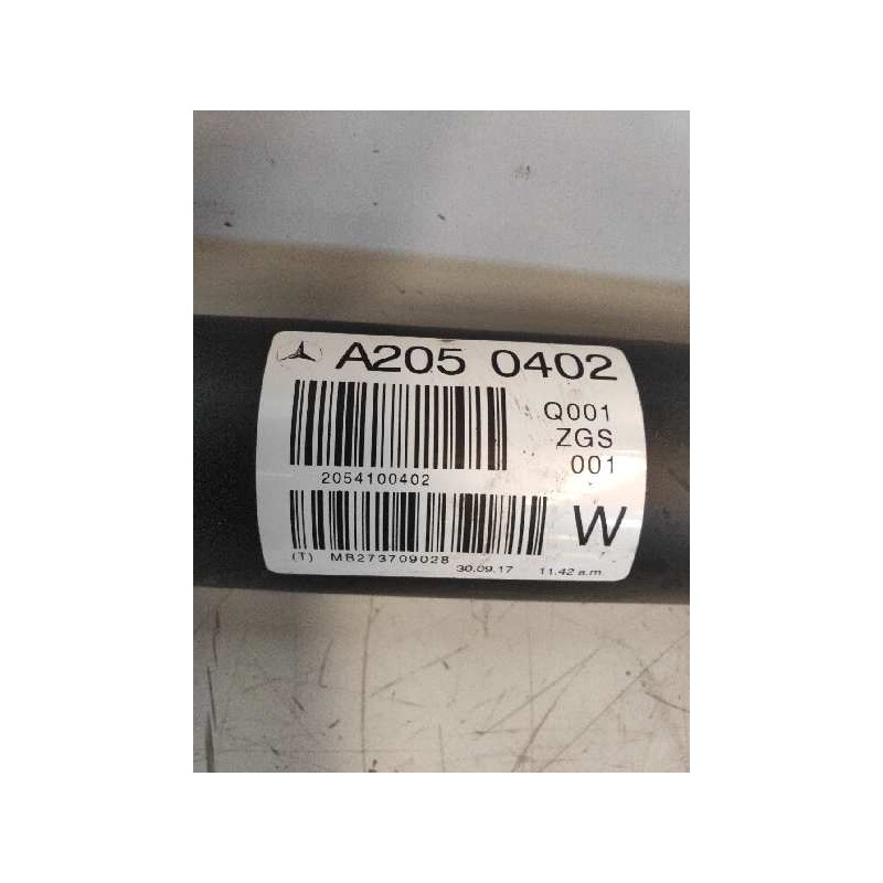 Recambio de transmision central para mercedes clase c (w205) lim. c 220 cdi bluetec (205.004) referencia OEM IAM A2050402 Q001 