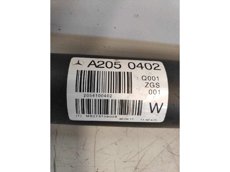 Recambio de transmision central para mercedes clase c (w205) lim. c 220 cdi bluetec (205.004) referencia OEM IAM A2050402 Q001 