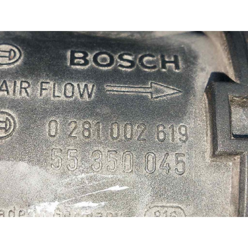 Recambio de caudalimetro para suzuki swift berlina (mz) 1.3 ddis diesel cat referencia OEM IAM 0281002619 55350045 BOSCH