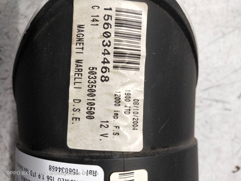 Recambio de cuadro cuentarevoluciones para alfa romeo 156 1.9 jtd 16v distinctive referencia OEM IAM 156034468 503350010500 