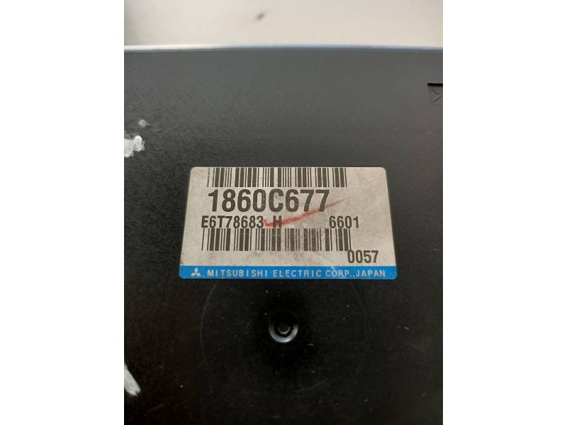Recambio de centralita motor uce para mitsubishi asx (ga0w) referencia OEM IAM 1860C677 E6T78683H 