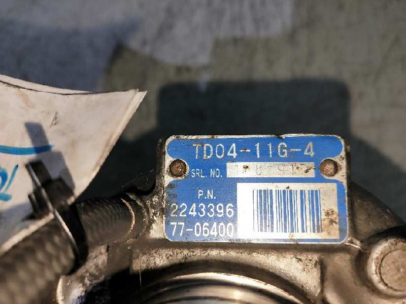 Recambio de turbocompresor para bmw serie 5 touring (e34) 2.5 turbodiesel cat referencia OEM IAM 7706400 2243396 TD0411G4 Recambio de turbocompresor para bmw serie 5 touring (e34) 2.5 turbodiesel cat referencia OEM IAM 7706400 2243396 TD0411G4